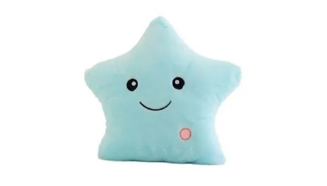 Light-Up Glowing Star Pillow - 5 Colours