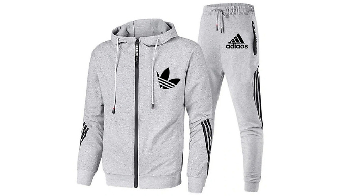 Men's Zipper Tracksuit Set - 6 Colours, 3 Sizes!