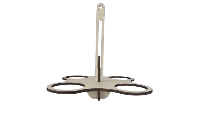 Wooden Hanging Bird Feeder Tray