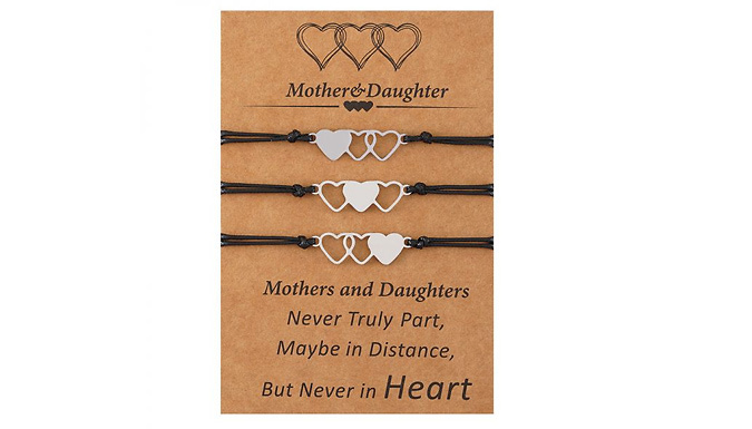 2-Pack of Mother’s Day Love Bracelets - 2, 3 or 4-Pack