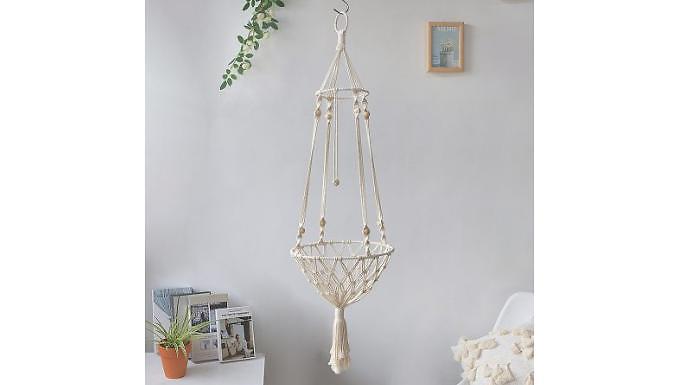 Woven Pet Hanging Basket
