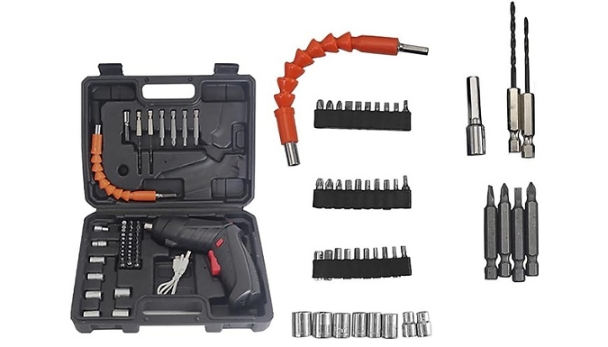 3.6V 47-in-1 Electric Cordless Screwdriver Set!