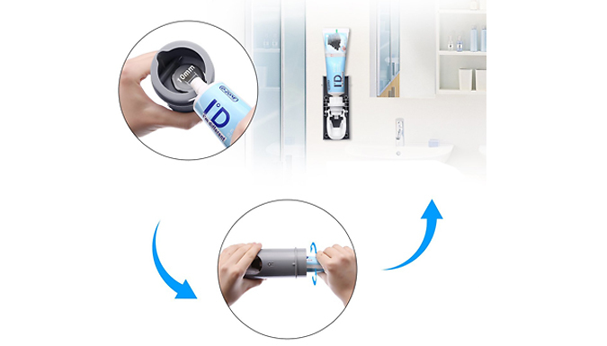 UV Toothbrush Steriliser With Paste Dispenser