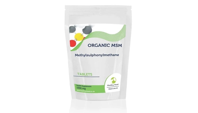 MSM Methylsulphonylmethane 1000mg Tablets