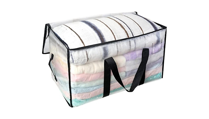 Large Storage Bag with Zippers & Handles at Go Groopie