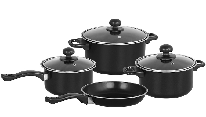 7-Piece Non-Stick Kitchen Cookware Set – 4 Colours