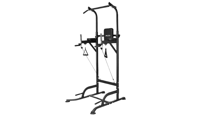 Multi Pull Up Adjustable Power Tower Workout Station