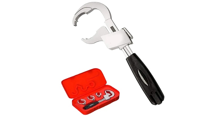 Multi-Purpose Bathroom Sink Installation Wrench