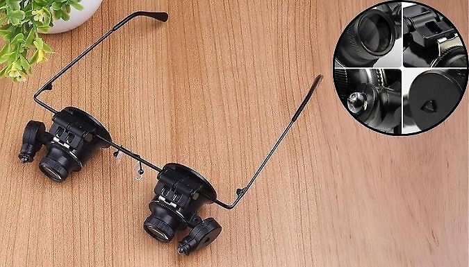 20x HD LED Magnifying Glasses!