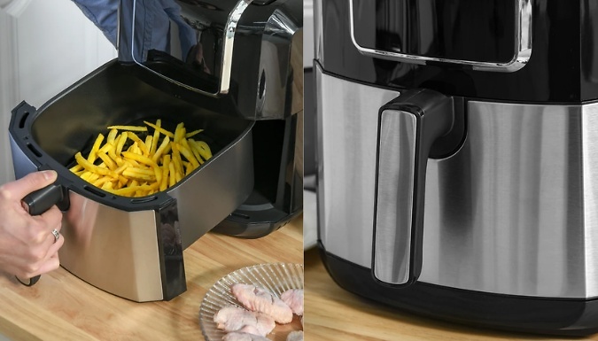 Vytronix 45QCF Family Size 4.5L Energy Efficient Air Fryer 1400W Black