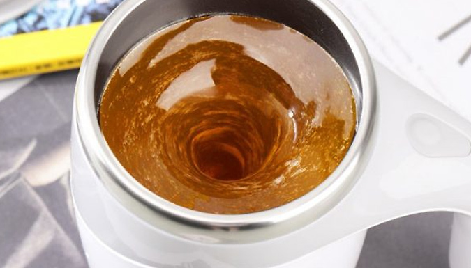 Automatic Magnetic Stirring Coffee Mug - 2 Colours