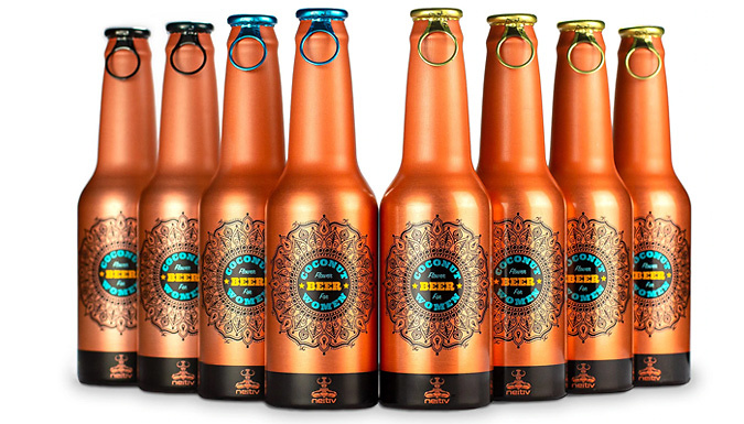 8-Pack of Vegan Coconut Flower Beers - 4 Options