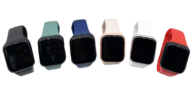 Bluetooth-Compatible Touch Screen Smartwatch - 6 Colours