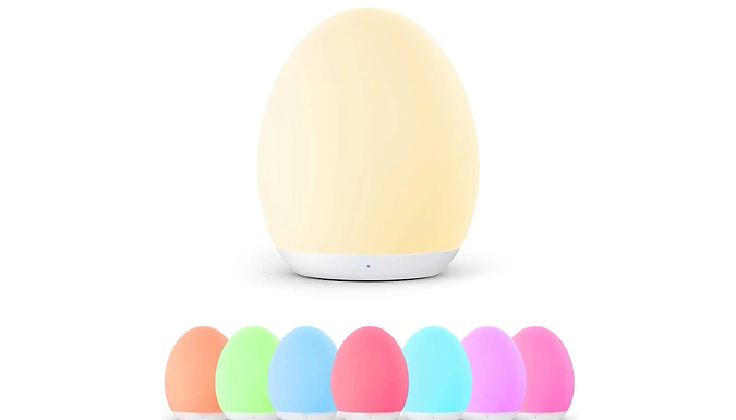 Dimming Colour Changing Baby Egg Night Light