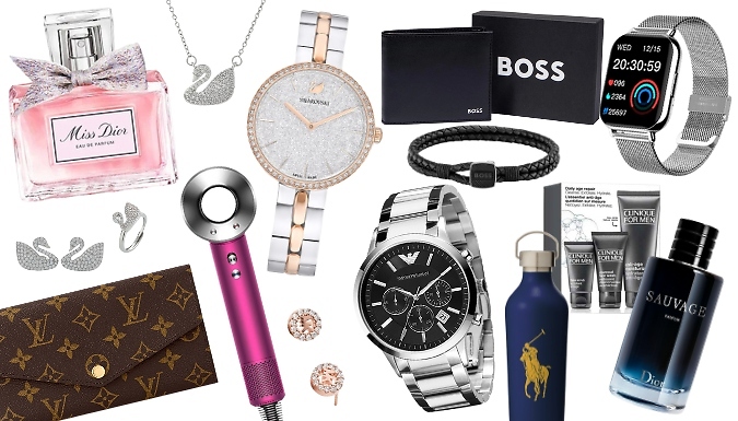 Luxury Mystery Deal For Him or Her - Louis Vuitton, Hugo Boss, Dior, Jewellery Sets & More!