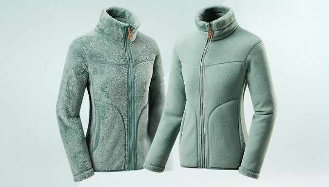 Women’s Reversible Warm Fleece Jacket - 6 Colours & Sizes