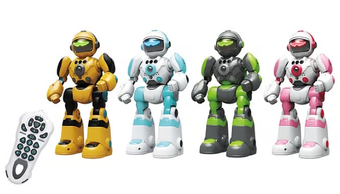 Kids Remote Control AI Intelligent Voice Robot - 4 Colours