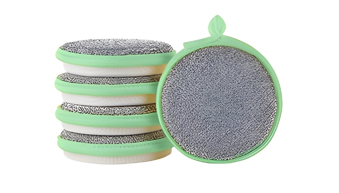 Double-Sided Dish Washing Sponge - 1, 3 or 6-Pack!