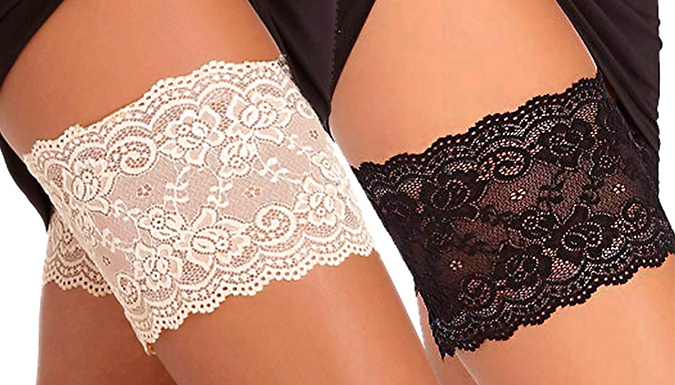 Anti Chafing Thigh Bands for Women Underwear Under Dresses Lace