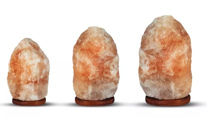 Himalayan Salt Lamp With Dimmer - 3 Sizes