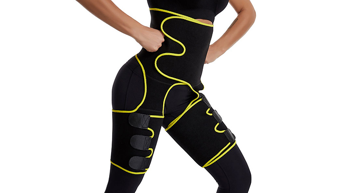 Thermogenic Waist & Thigh-Training Body Shaper - 3 Sizes