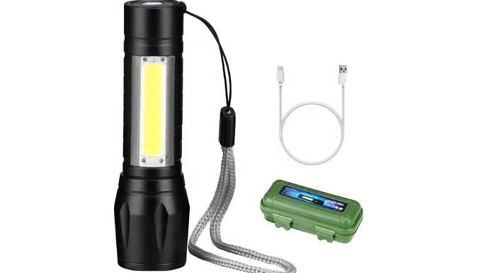 3-Mode Rechargeable Torch