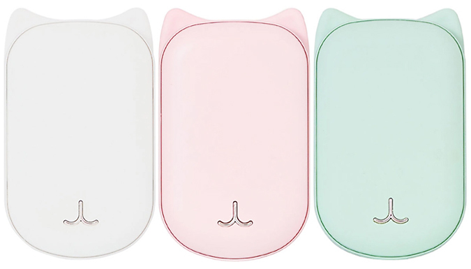 2-in-1 Power Bank Hand Warmer - 3 Colours!