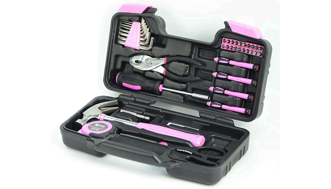 Standard or Premium Pink DIY Tool Kit