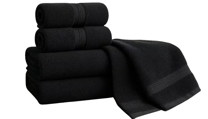 8-Piece 100% Cotton Super Soft Towel Set - 2 Colours!