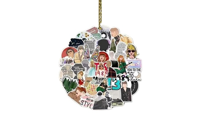 Pop Star Christmas Ornaments - 9 Designs