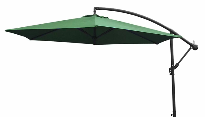 3m Cantiliver Parasol - 5 Colours