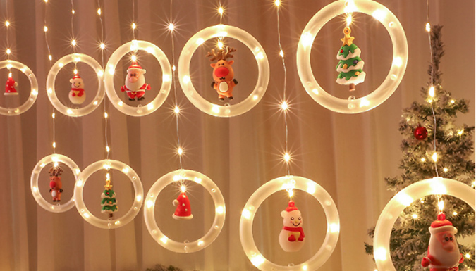Whooptrading USB Flash Christmas Decoration String Light