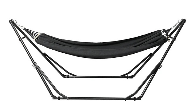 Mountview Foldable Hammock with Stand