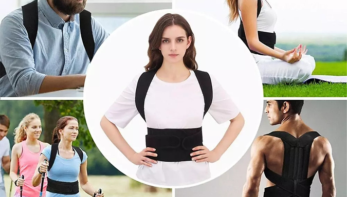 Posture corrective back brace best sale