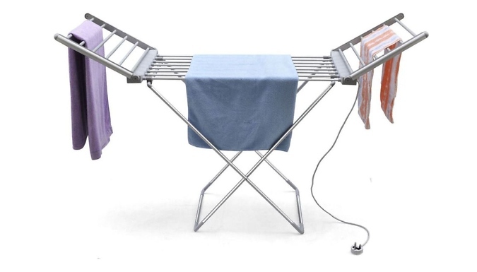 Heated Winged Airer with Optional Cover