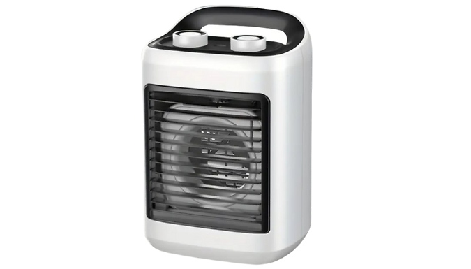 Portable Mini Desktop Air Cooler from Go Groopie IE