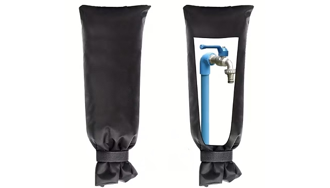 Long Garden Tap Freeze Protection Cover - 1, 2 or 4-Pack!