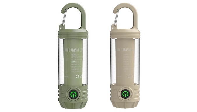 Portable Multi-Light Camping Lantern - 2 Colours from Go Groopie IE