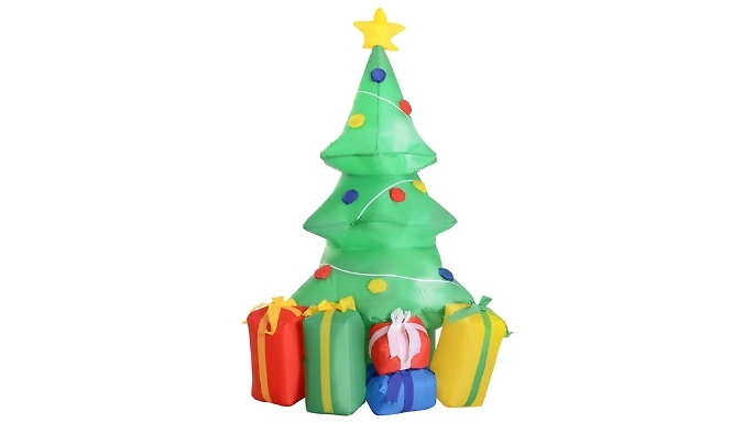 HOMCOM 5ft Inflatable Christmas Tree