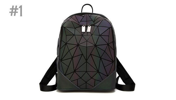 Geometric Rhomboids Backpack - 2 Designs Geometric Rhomboids Backpack - 2 Designs