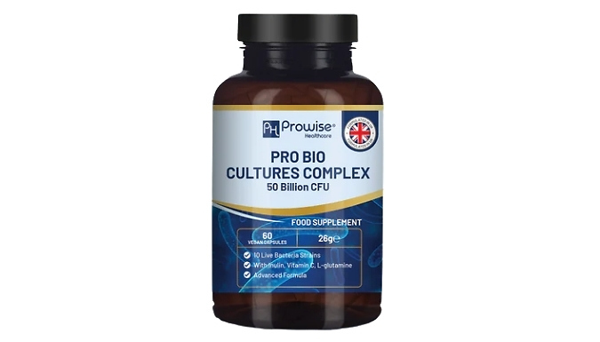 Digestion & Immune System Pro Bio Cultures Complex Tablets