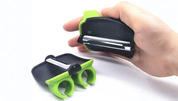 1, 2 or 4-Pack of Handheld Vegetable Peeling Tools - 6 Colours