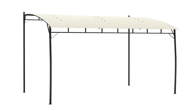 Outsunny 3 x 4m Metal Frame Pergola - 2 Colours
