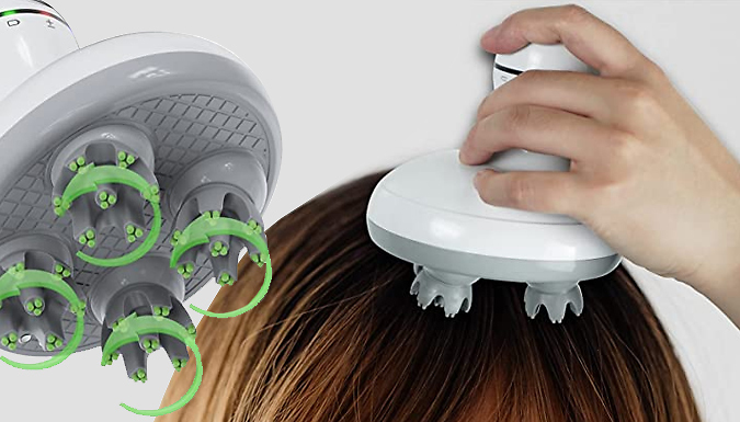 Cordless Electric Head Massager!