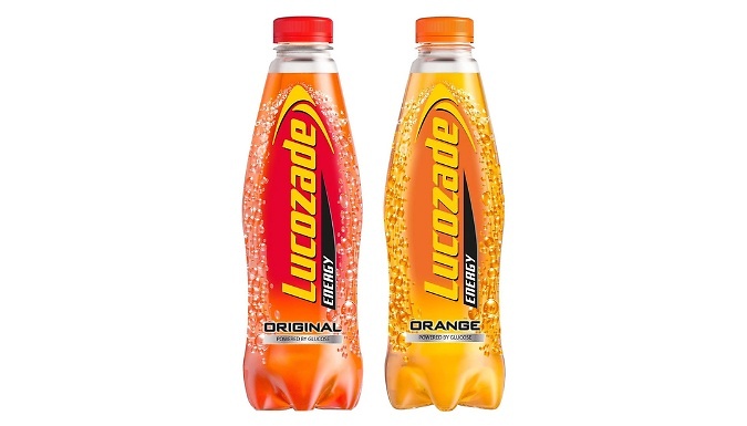 12-Pack Lucozade Energy Sparkling Energy Drink - 2 Flavours!