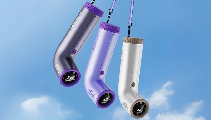 Handheld Airflow Portable Fan - 3 Colours