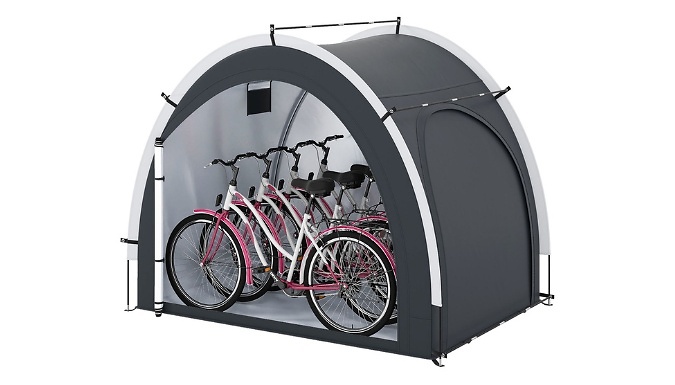 Go Groopie COSTWAY Outdoor Waterproof Storage Tent!