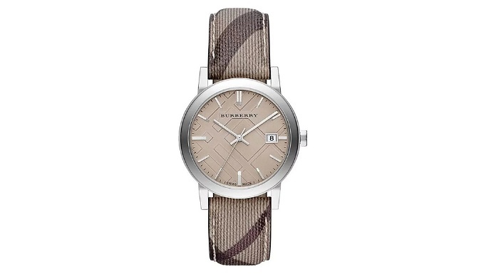Burberry Ladies 34mm The City Watch