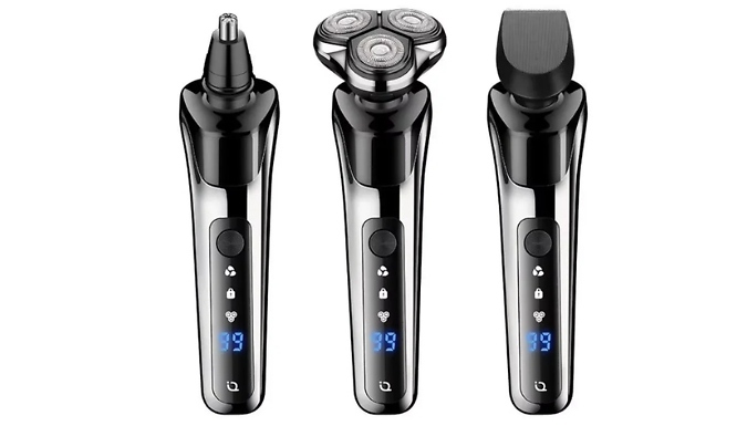 Men’s Rechargeable Electric Shaver - with Optional 3-in-1 Upgrade!
