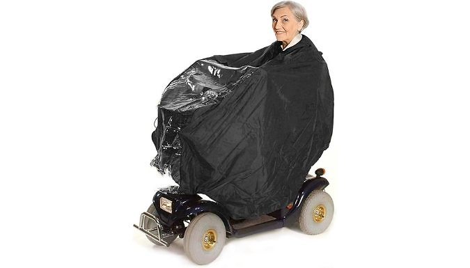 Full Body Wheelchair Hooded Rain Cover